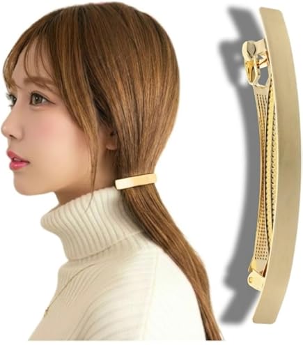 Amazon.co.jp: France Luxe エクストラボリューム バレッタ オニキス